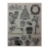 Habico Exchangeable Clear Stamp Set Astd Large Xmas Set 23