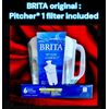 BRITA water Filter 6 Cup Pitcher W 1 Filter and 6 Extra Filters BUNDLE DEAL