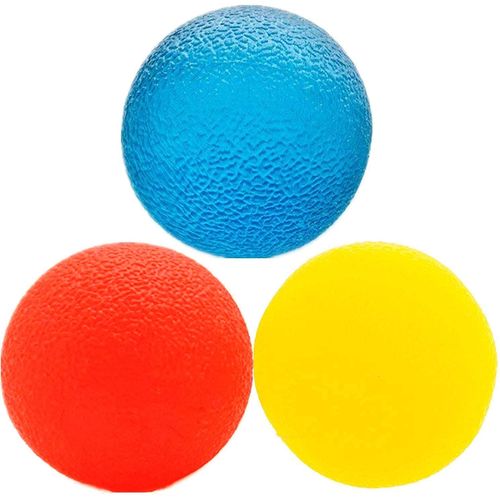 Set of 3 Hand Strength Balls, Hand Exercise Balls, Stress Relief, Massage Balls, Strength Training, Hand Rehabilitation Training