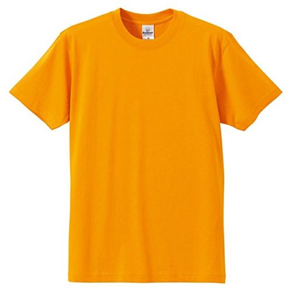 Daily necessities Short Sleeve T-shirt CB5806 Gold M Size [Set of 5]