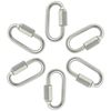 6 PCS 304 Stainless Steel Quick Link Hooks