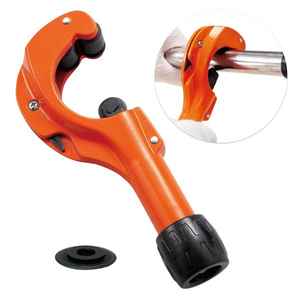 Como Life Pipe Spin and Cutter, Pipe Cutter, Cuttable Size: Approx. 0.2 - 2.0 inches (5 - 50 mm) in Diameter, Cutter, Erector Pipe, Irakuta Pipe, Stainless Steel Pipe, PVC Pipe, Iron Pipe, Aluminum