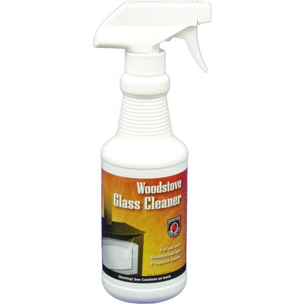 MEECO’S RED DEVIL 701 Woodstove Glass Cleaner (16oz) - Formula for Removing Baked-On Creosote, Smoke, Soot, and Dirt - Made in the USA