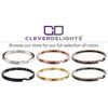CleverDelights 1 3/8" Split Key Rings - 50 Pack - Strong Split Key Rings