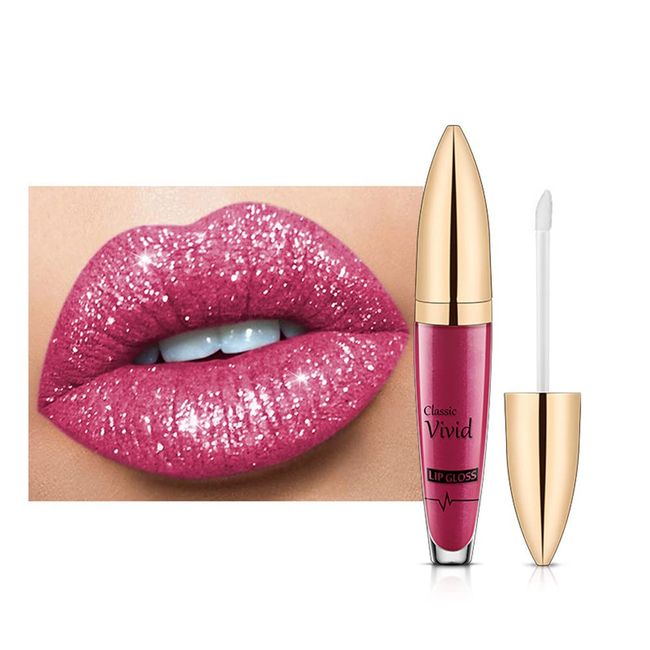 LICHENGTAI Lippenstift Matte Shimmer Lipgloss Set, Metallischer Lippenstift Flüssiger Lippenstift Feuchtigkeitsspendend und langlebig für Lippen Make-up Glatte Nude Color Beauty Cosmetics