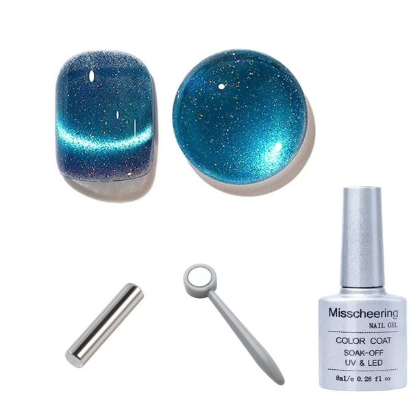 Cat Eye Gel Polish Mermaid Nail Polish Gel Glitter Glitter Nail Polish