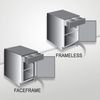 AMARYN 20 PCS. 3/4" OVERLAY KITCHEN CABINET DOOR HINGES