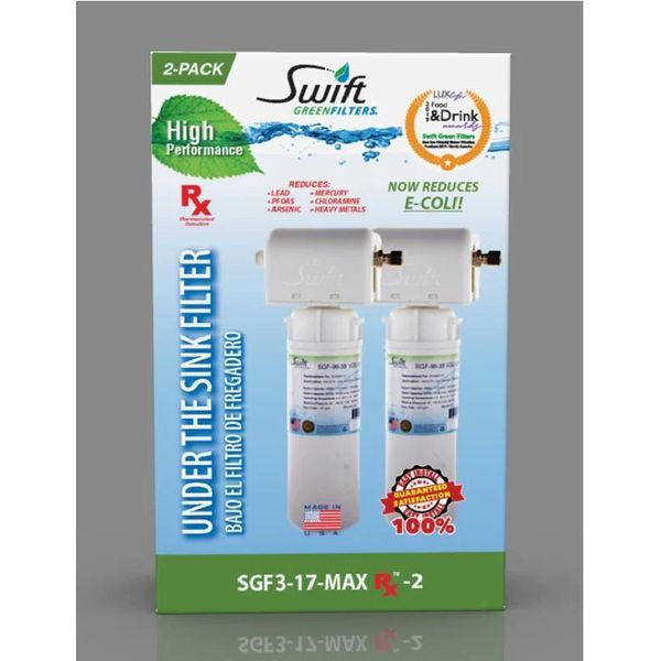 SGF3-17-MAX-RX-2 Multi stage Under the Sink System with ultra high Capacity