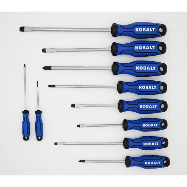 10-Piece Magnetic Variety Pack Screwdriver Set