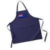 CafePress Nz Flag Extra Apron (Dark) Kitchen Apron with Pockets