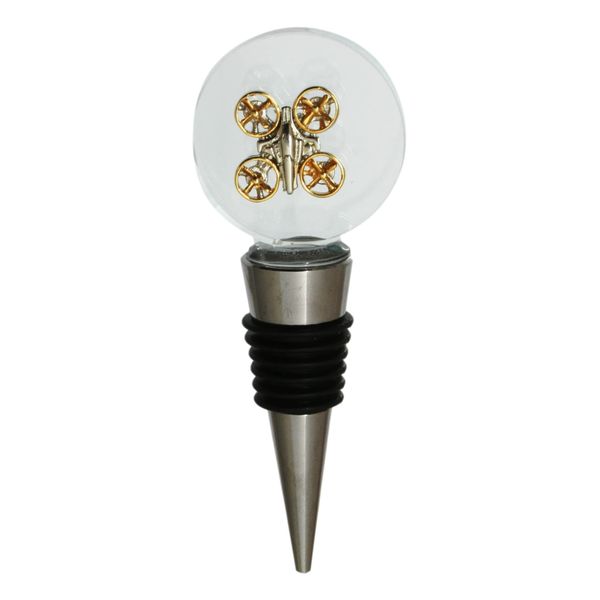 Drone Glass Wine Whiskey Stopper Bottle Top 518