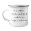 Forester Camping Mug, Funny Quote, Gift for Men, Unique Graduation Gift
