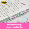 Post-it Flags, Gradient Color.47 in x 1.7 in, 100 Flags per Dispenser (684-GRDNT),Assorted Gradient Designs