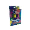 Groom Professional Creative Blow Pens 12 Pack With Stencils