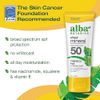 Alba Botanica Sunscreen for Face and Body, Sheer Mineral Sunscreen Lotion, Broad Spectrum SPF 50, Water Resistant and Fragrance-Free, 3 fl. oz. Tube