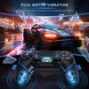 DIANVEN PS4 Wired Controller for PC with Double Vibration and Motion Motors, Compatible with Windows 11/10/8/7