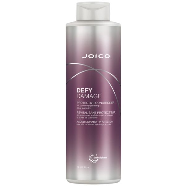 Defy Damage Protective Conditioner | For Color-Treated Hair | Strengthen Bonds & Preserve Hair Color | With Moringa Seed Oil & Arginine | 33.8 Fl Oz