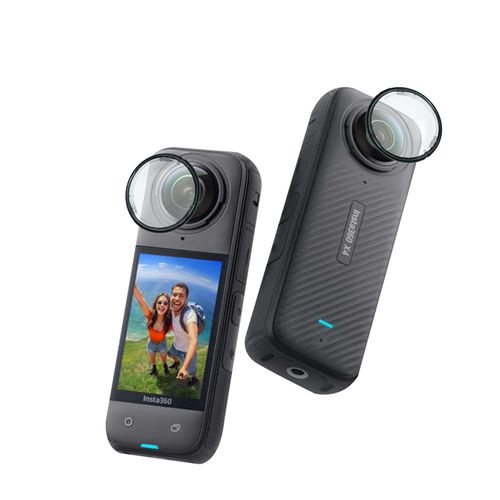 Zeyuantong Lens Guard for Insta360 X4, PC Protective Lens Cover, Anti-Reflective, Scratch/Drop/Dust Resistant, Compatible with Metal Frames