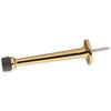 Deltana BDS425CR003 Solid Brass 4-Inch Baseboard Door Bumper