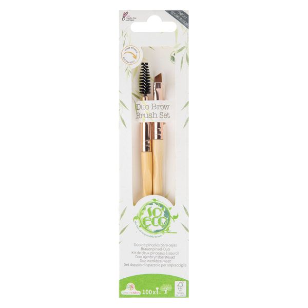 So Eco Duo Brow Makeup brush