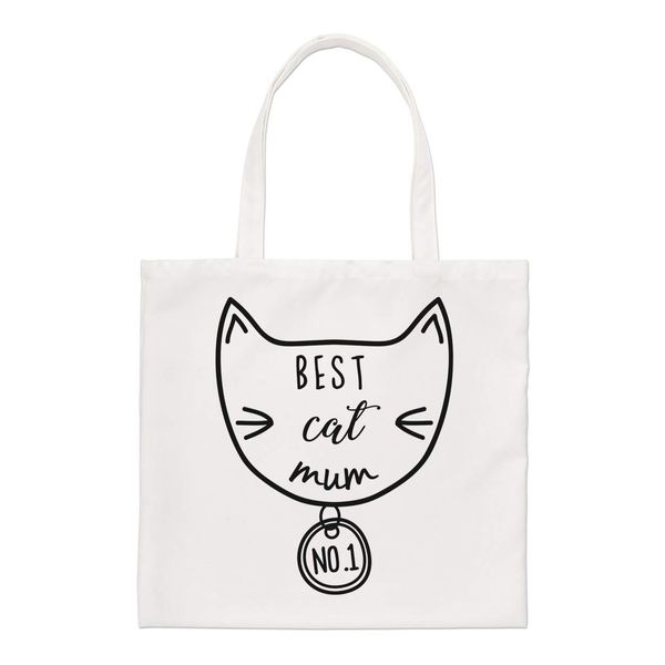 Gift Base Best Cat Mum Regular Tote Bag
