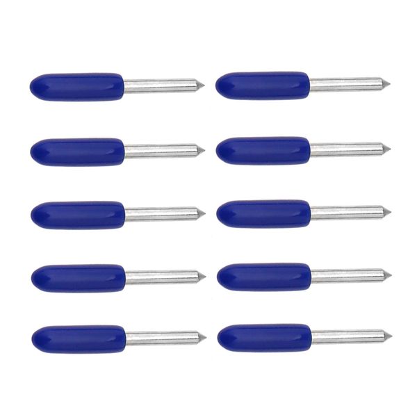 ENET For Roland Plotter Vinyl Cutter Printing Blades 60? Blue Cap 10 Pcs Tungsten Steel Blades Carbide