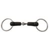 Korsteel Hard Rubber Jointed Loose Ring Snaffle Bit, 5"