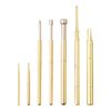 Spring Test Probe Receptacle Tool For Various PCB Testing Needs, Metal Insulated Needle Round Head Pogo Pin Probe Test Tools PCB Testing(P125-H)