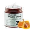 Beef Tallow for Face, Tallow Face Moisturizer, 4.2 oz Organic Whipped Grass Fed