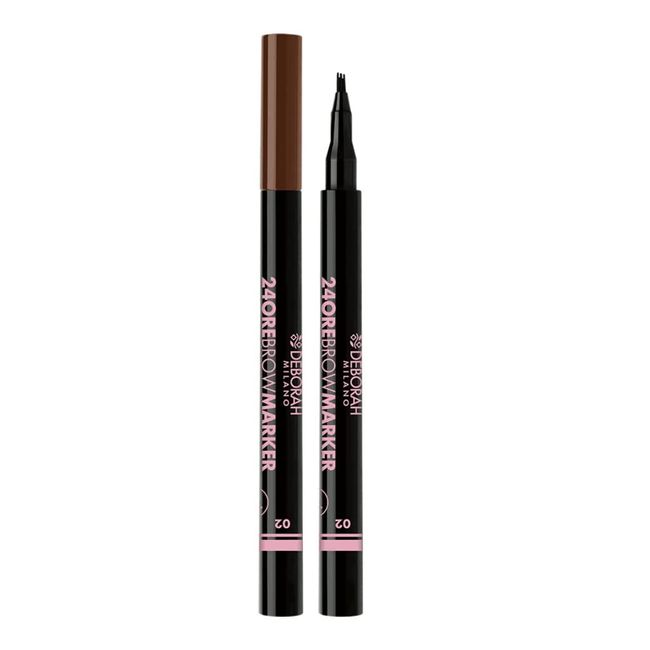 Deborah Milano 24 Ore Eyebrow Marker No:02 Kahverengi Kaş Kalemi