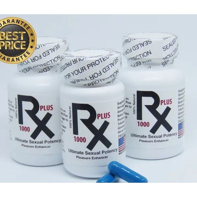 RX1000 PLUS 74 CAPSULES BUNDLE MALE SUPPORT