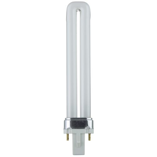 Sunlite PL9/R9 9-Watt Compact Fluorescent Plug-In 2-Pin Light Bulb, Red