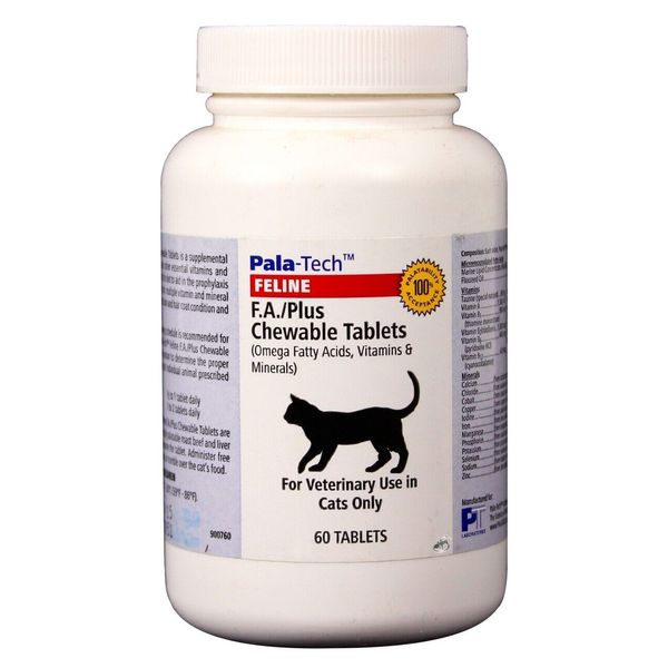 Feline FA Plus Chewable Tablets (60 count)