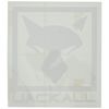 JACKALL JK Cutting Sticker Square L White