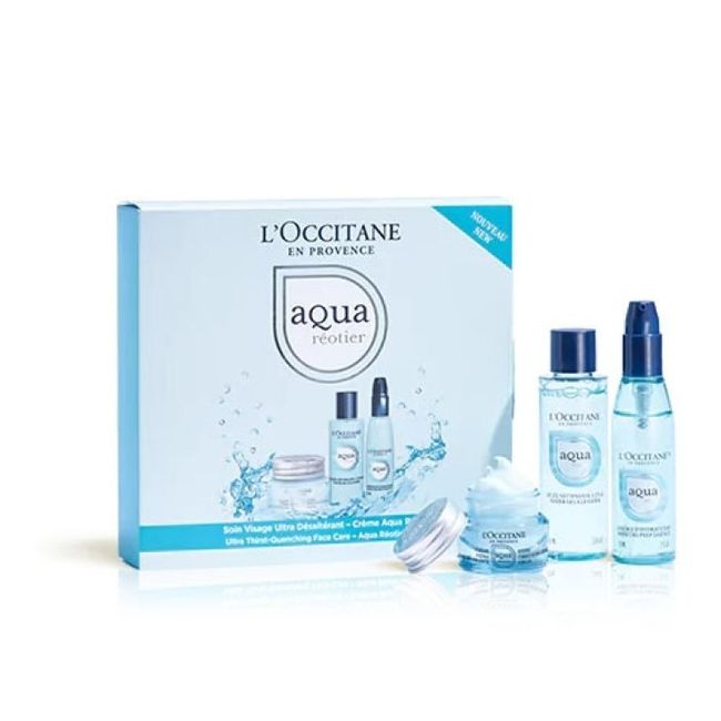 L&#39;OCCITANE Aqualeotier trial kit Directly from France Overseas mail order <br> AQUA REOTIER TRIAL KIT