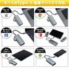 STARFOCUS 7-in-1 USB Type-C Hub Docking Station, Lightweight, Compact, HDMI, 4K, PD Rapid Charging, SD Card Reader, Compatible with PC/iPad Pro/Android/Nintendo Switch, Telework, Remote, Work from