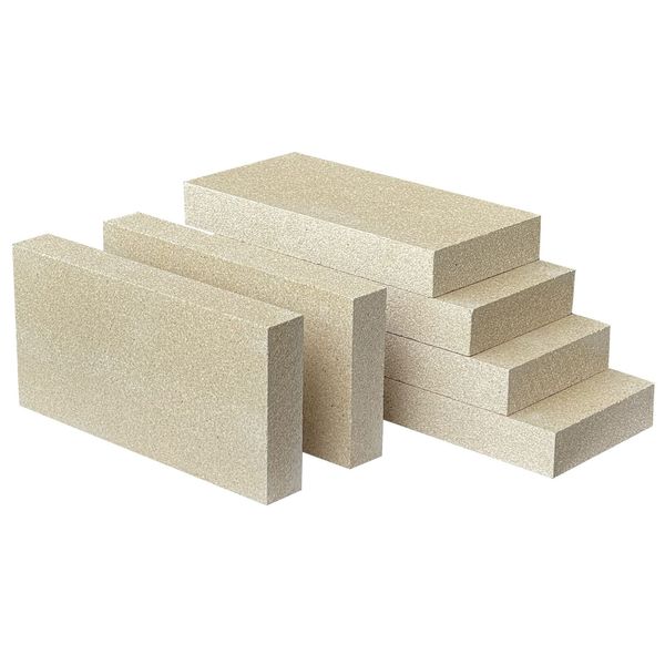 Protalwell Woodstove Firebricks, Size 9" x 4-1/2" x 1-1/4", 6-Pack