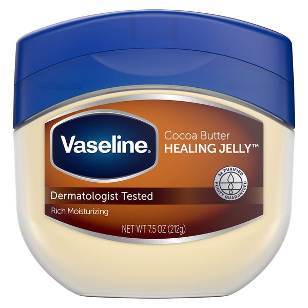 Vaseline Petroleum Jelly, Cocoa Butter, 7.5 Oz