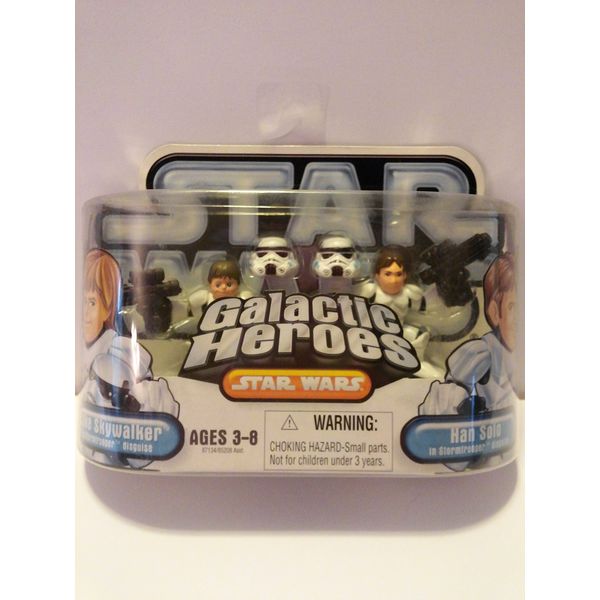Hasbro Star Wars Galactic Hero Luke & Han Stormtrooper