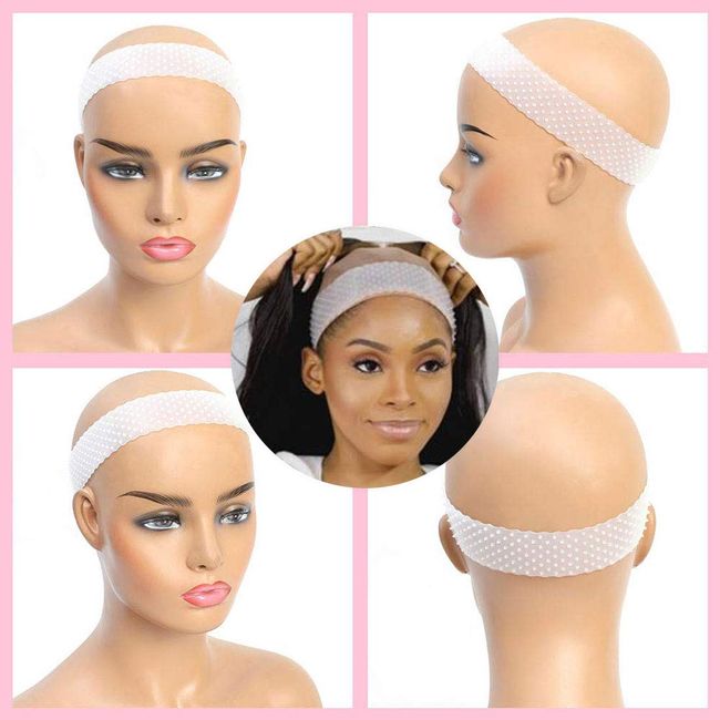 No-Slip Wig Grip Band Transparent Silicone Wig Band Comfort Head