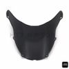 HTTMT Double Bubble Windshield Windscreen For KAWASAKI ZX 6R 636 2003-2004 Black
