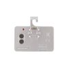 Taylor Large Display Digital Kitchen Refrigerator/Freezer Kitchen Thermometer with Clip