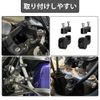 LKCCTK Motorcycle Handlebar Risers Handlebar Risers Handlepost 1 Set Black 22mm Handlebar Riser Mount Universal