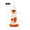 Dildo, Women's, Thick, Rainbow, Tentacle Dildo with Strong Suction Cups, Development, Length 7.7 inches (19.5 cm), Insertion Depth 6.5 inches (16.5 cm), Maximum Diameter 2.2 inches (5.5 cm), Convex Design, G-Spot Stimulation, Expansion, Unisex, Soft Silic