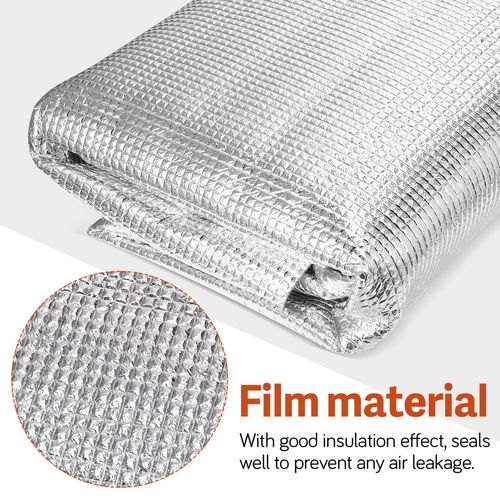 DOITOOL Attic Fan Covers Insulated, Insulation Covers with Adhesive for Attic Fan, Attic Ceiling Insulation Shutter Covers, 50.70X 50.7 X 0.39in