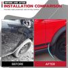 For Jeep Gladiator Pickup 4X Front & Rear Mud Flaps Splash Guard Fender Mudguard