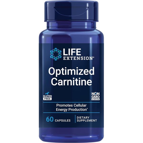 Life Extension Optimized Carnitine 60 Capsules