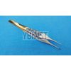 3 PCS ADSON DRESSING +BROWN+TISSUE PLASTIC SURGERY FORCEPS 6" GOLD HANDLE