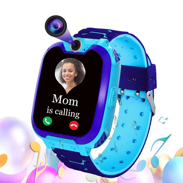 Hewitto Smart Watch for Kids,Kids Smart Watch with Camera Music Player 16 Games, Kids Watch Toddler Toys bluey Toys for Kids Ages 4-8