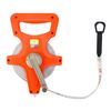 QWORK Fibreglass Tape Measure Tape 30 m / 100 FT, Double-Sided
